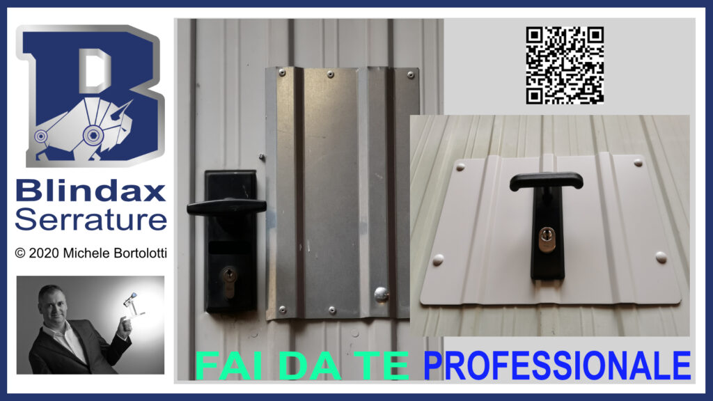 protezione Archivi - Piastre di rinforzo, serrature e kit sicurezza  basculante garage